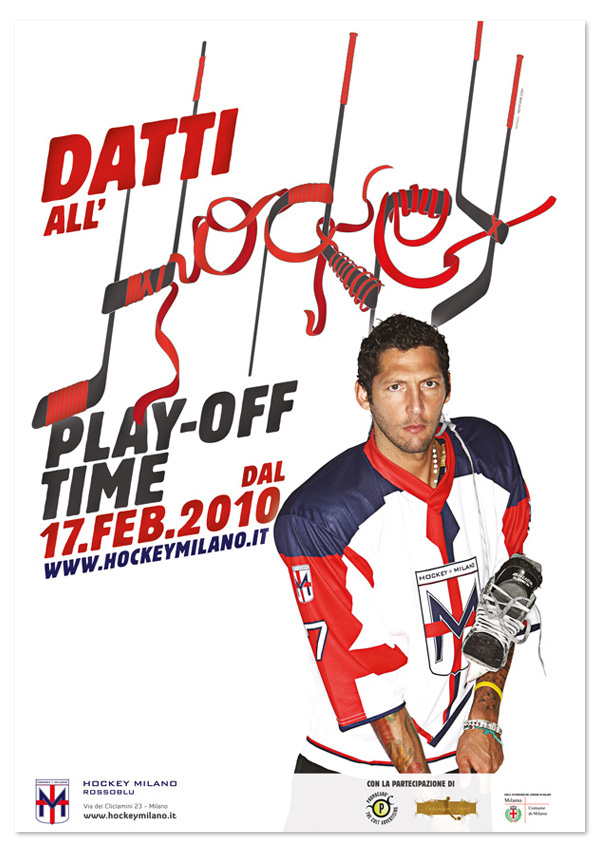 graphics hockey sport poster