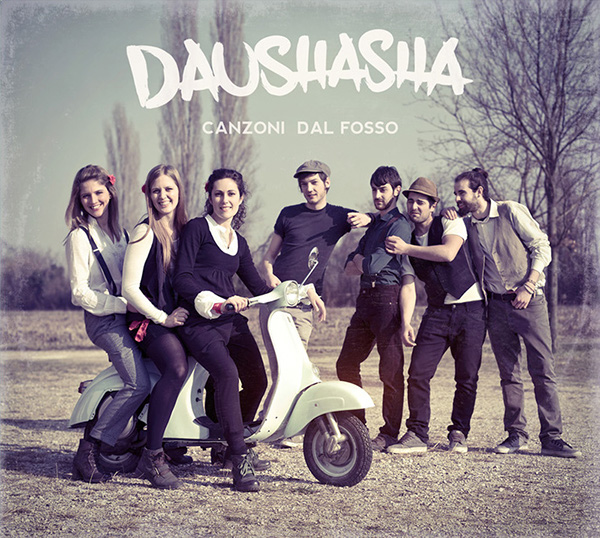 daushasha  CD cover album cover Logo Design graphic CD packaging digipak folk music