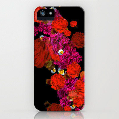 iphone case digitally printed pattern floral fashion accessory woman