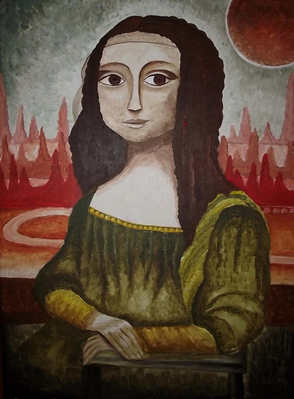 Gioconda Project art  art exhibition artist Blog Creativity Initiative leonardo da vinci Mona Lisa la gioconda Project twitter experiment creative