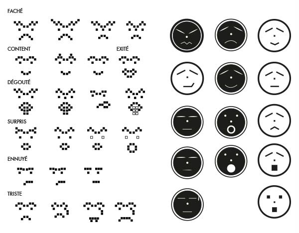 Icon design université laval Pictogramme pictogram emotion