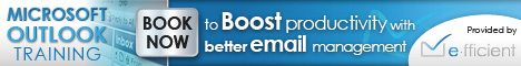 Website google ad advert training button blue silver Outlook Microsoft