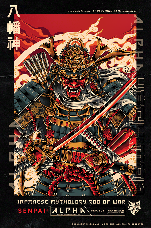 Hachiman | Japanese God Of war | Senpai