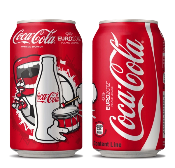 Coca-Cola coke Euro Cup poland soccer football red j3concepts jthree jared nickerson attik soda lips vector graphic