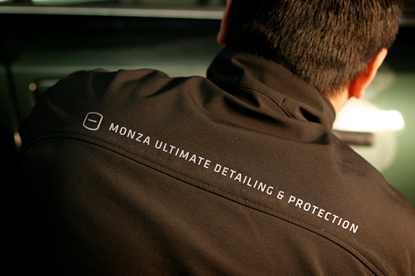 Corporate Identity logo system sign clean minimal car luxury Elite exclusive service detailing monza race