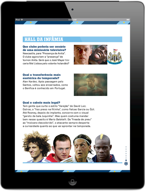 soccer digital magazine football futebol revista iPad android tablet tablets ios woodwing sports
