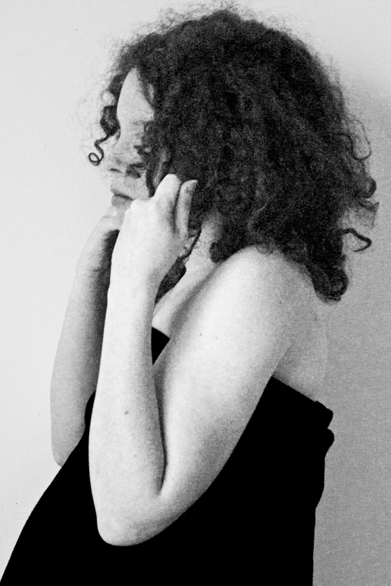 woman black and white