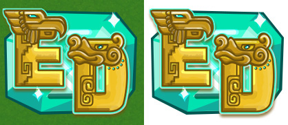 Gaming Logo Design el dorado Farmville aztec mayan
