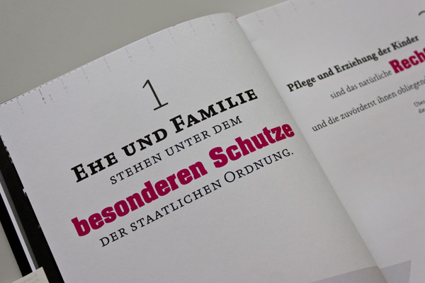 book print Grundgesetz legal rights Grundrechte art abs Hanke HTW