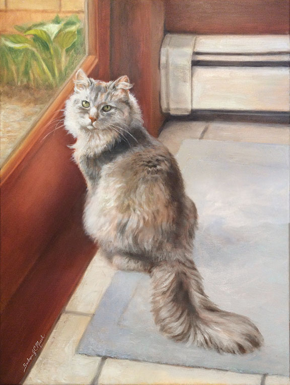 Pet portraits pets animals dog Cat Oil Painting