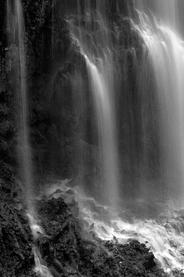 river waterfall streams flowing waters black and white water long exposure Waterfalls