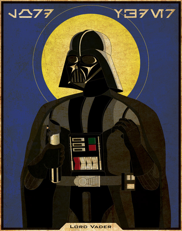 star wars Empire religious saint Icon stormtrooper