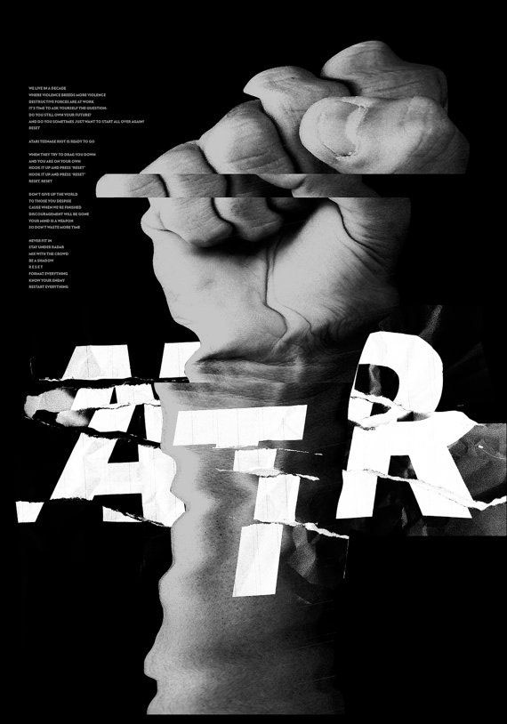 ateri art rester poster music poster Krzysztof Iwanski ivvanski