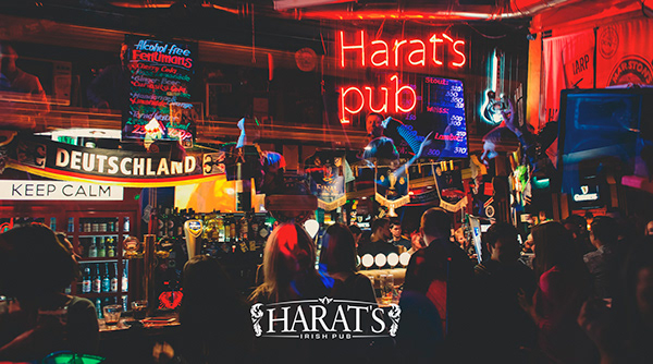 Menu for pub "Harats" | Меню для бара Харатс cafe food