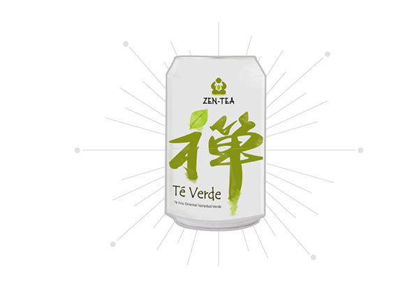 zen tea te identity identidad