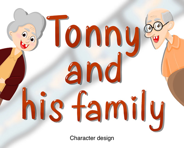 “Tonny and his family” concept project