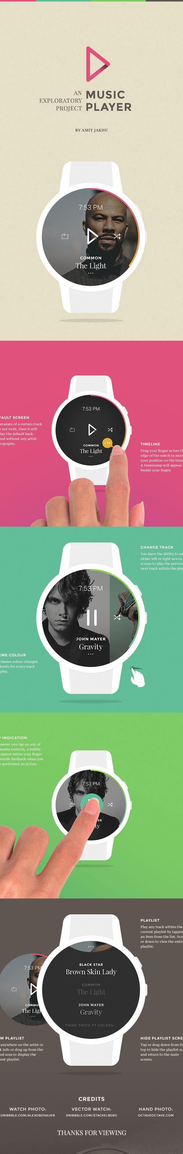 smart watch smartwatch watch wrist user interface user experience UI ux app music app