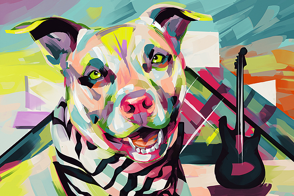 Cuyahoga animal shelter rescue Cleveland abstract dog Pet ohio portrait color animal puppy home art wow