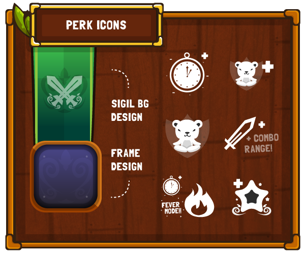 iOS Game apple icons teddy bear protect teddy medieval grass wood ios icons user interface