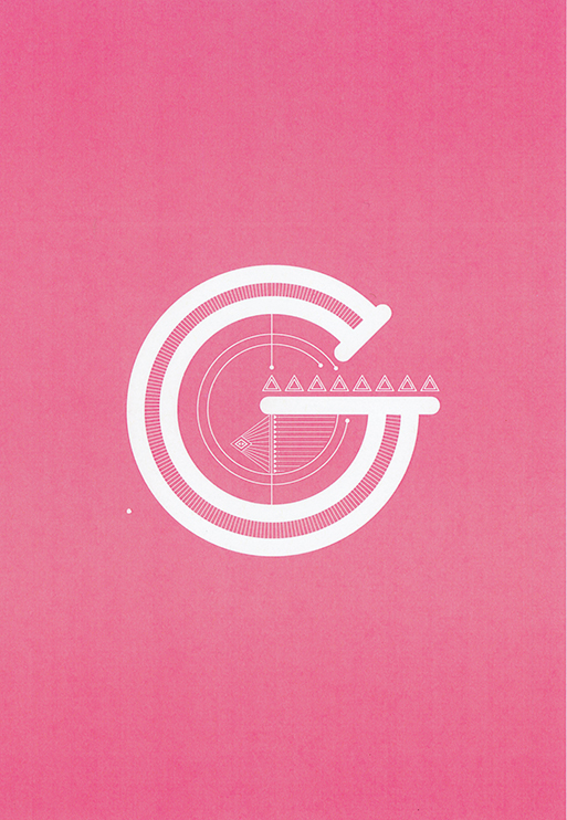 high  typography colors geometric
