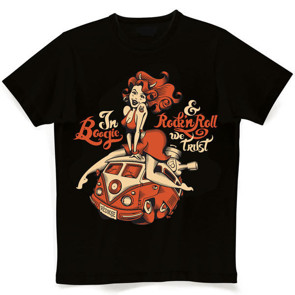 Illustration pour le groupe de Rock les "RedNose". Déclinaison affiche Tee-shirt ...