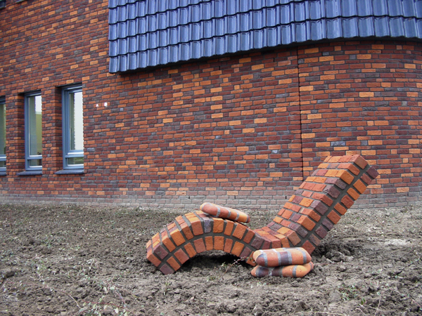 Zagara bricks sculpture dutch concepts Context related art Dutch design durable Sustainable figurative abstract abstract realism art contemporary