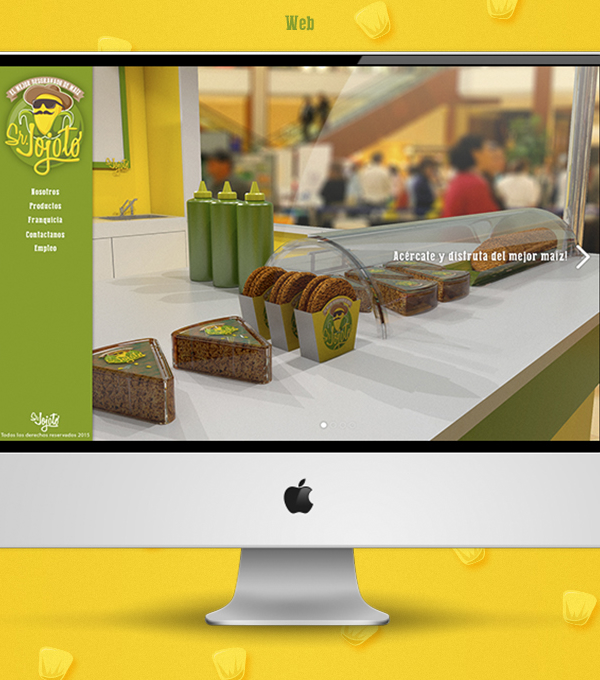 corn maiz Aragua venezuela yellow green caricature   3D Render identity Kiosk