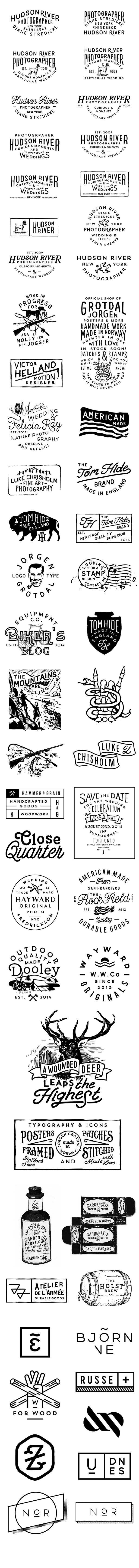 Collection logos type