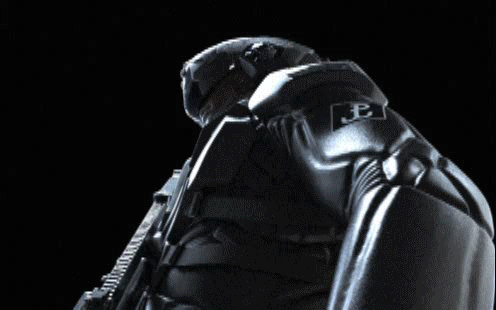 grom soldier sci-fi futuristic SpecOps 3D model hard surface dark Render poland army goverdose tribute