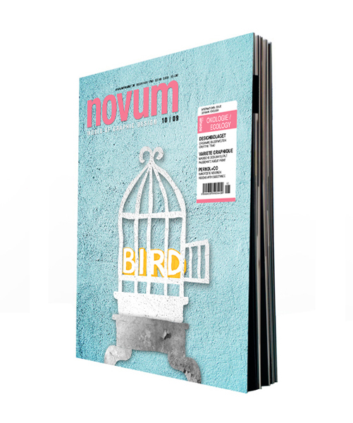 novum magazine cover bird cage
