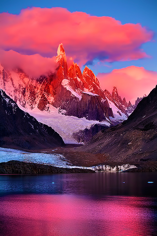 argentina glacier los glaciares cerro torre fitz roy chalten perito moreno patagonia