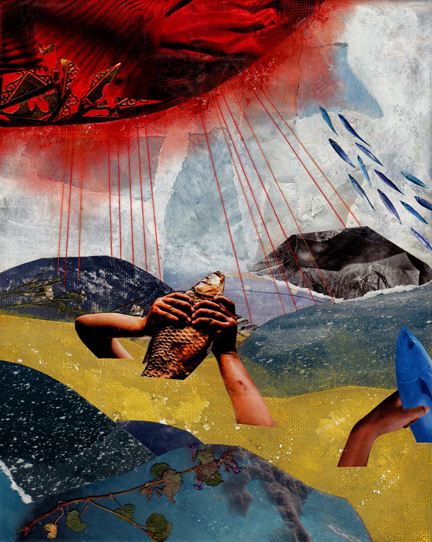 collage mixed media
