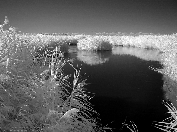 utah infrared IR digital Landscape black & white desert mountains valleys west desert great salt lake