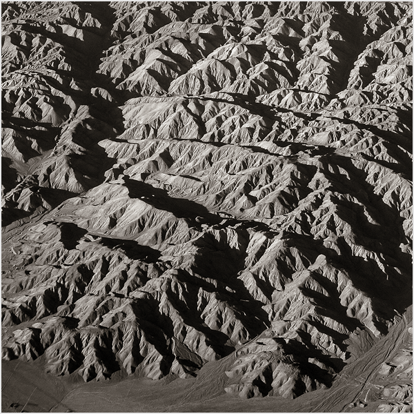 Aerial  landscapes mountain peaks sierra Death Valley southwest national parks inhospitable range aviation