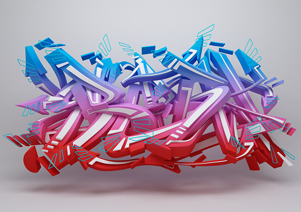 Graffiti - Wild Style 3D