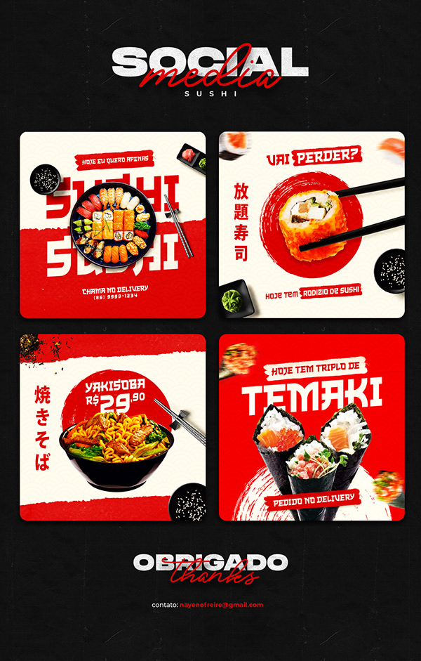 Social Media - Sushi