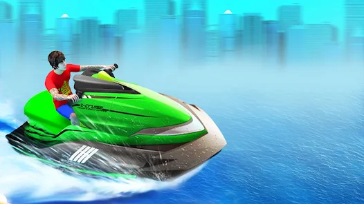 Jetski Jetski Design racetrack racecar racer race car crazy water JET SKI BOAT jetski game water ride