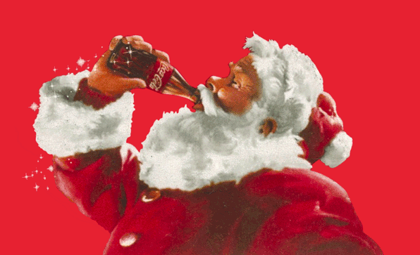santa Santa Claus Hobo beer booze Coca Cola koff enjoy