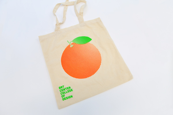 Art Center stickers Student Handbook t-shirt orange fruit stickers Tote Bag