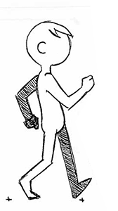 Animation Homework: Bounce, walk cycle, scribble bat on Behance