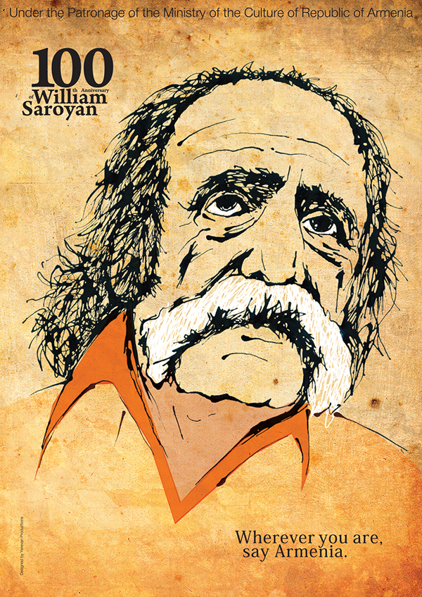 Posters for 100th Anniversary of William Saroyan on Behance