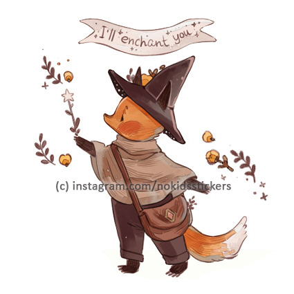 animal Character design  FOX ILLUSTRATION  mause squirrel stickers