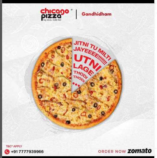 aditya khakhria Advertising  brand identity design marketing   pizza social media pizza social media post Social media post Socialmedia vishva khakhria