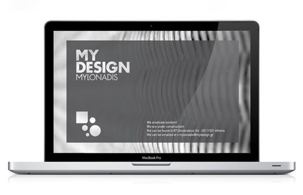identity idustrial Interior gray shapes business card letterhead kanella