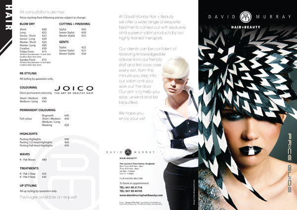 Brochure design by Christopher Jennings