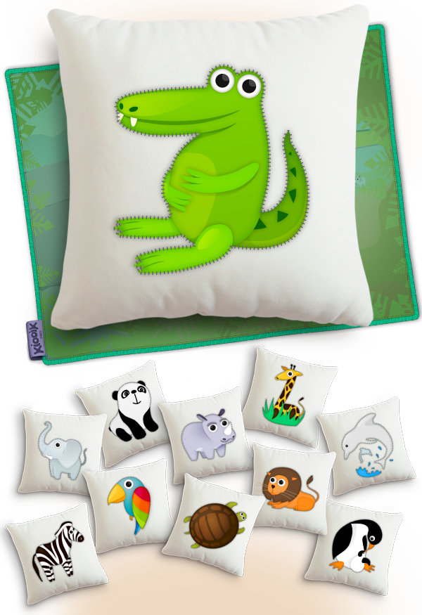 memory game pillow matching app iPad kids children characters