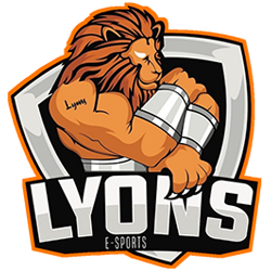 clan design esports free fire Gaming guild Guilda lyons Mascot photoshop