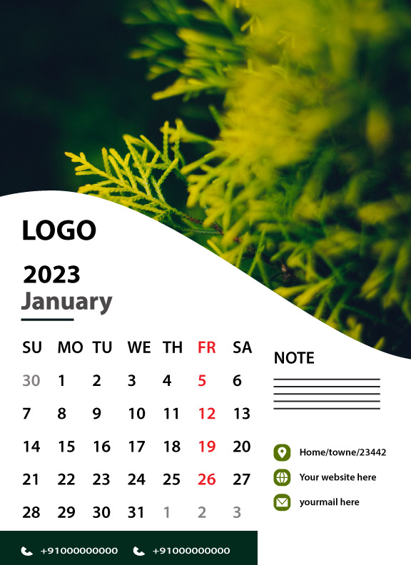 2023 calendar Advertising  design kalender design marketing   Social media post Socialmedia