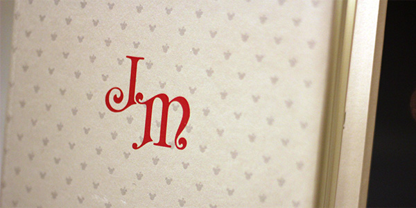 wedding disney Invitation guestbook romantic Love table name missal menu