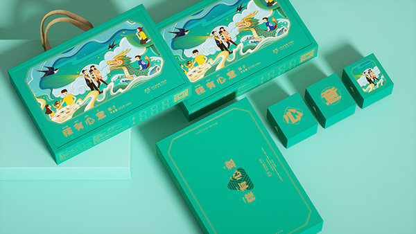Dragon Boat Festival Gift Box Design
